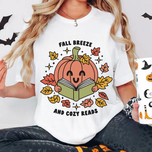 Fall Breeze and Reads Full color transfer